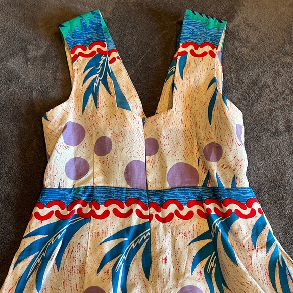 Tracy Reese multicolor sundress, size 6P - Picture 10 of 11